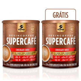 Compre 1, Leve 2 Supercafé Desincoffee Chocolate Suíço 220g