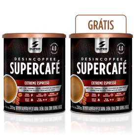 2 Latas Supercafé Desincoffee Extreme Espresso 220g