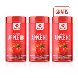 kit 3 Apple Cider HD 60 cápsulas