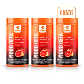 Compre 2 Leve 3 Moro Beta Laranja Moro, Beta-Alanina e Cafeína (60 cápsulas cada)