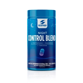 Night Control Blend Super Caps 90 caps Super Nutrition com Magnésio e L-Triptofano