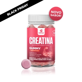 Super Gummy Creatina Sabor Morango (60 gomas)